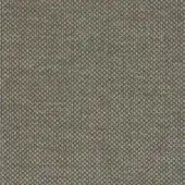 Olive green woven fabric sample with a grid texture, heathered beige threads, matte finish, and dense square intersections.