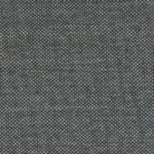 Charcoal gray woven fabric sample displays a tight, geometric tweed pattern with a matte finish and uniform texture.
