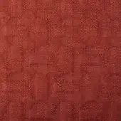 Terracotta geometric fabric texture, woven with metallic embossed floral shapes, from Bonaldo’s flora metalasse eb35 collection.