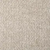 Beige and cream woven fabric texture with light brown and white flecks, exhibiting a tight, granular weave and subtle heathered effect.