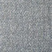 Bohemian mc45 fabric texture, gray and white speckled weave with light blue fibers, tight irregular nubby surface from Bonaldo collection.