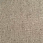 Beige-grey woven fabric texture with a linear pattern, dense matte finish, and subtle shading creating visual depth; studio sample presentation.