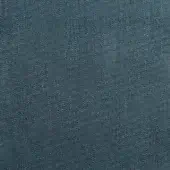 Teal woven fabric sample with a heathered texture, displaying a plain weave grid and matte finish; labeled “bonaldo flora md34”.