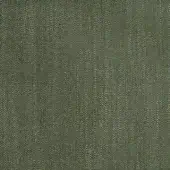 Olive-green woven fabric sample with subtle vertical texture, possibly wool or linen blend, displaying a matte finish and “bonaldo flora md35” label.