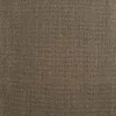 Woven fabric sample, muted brown with gray and beige heathering, displaying a vertical rib and “bonaldo flora md38” label.