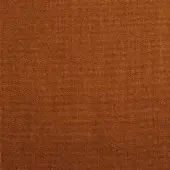Terracotta fabric sample, tight weave, linear texture, matte finish, natural fiber, “flora md40” from Bonaldo fabrics collection.