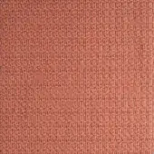 Nacchero MD43 fabric by Bonaldo, terracotta woven grid texture with tonal variations, dense and rigid weave structure.