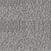 Woven fabric texture, muted gray, looped pile construction with subtle vertical lines and a matte finish; tresigallo md77 from bonaldo fabrics.