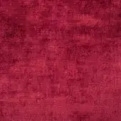 Red woven fabric texture, Bonaldo Vegas MB09 collection, displaying a grid pattern with tonal variations and a brushed, plush finish.