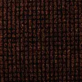 Brionne fabric texture, dark charcoal ground, small rusty brown looped knots in a grid pattern, Bonaldo sp21 collection.