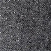 Diamond frise fabric, dark gray, dense granular weave with speckled texture; small red thread visible, matte finish, Bonaldo collection sp37.