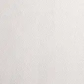 White leather texture sample with pebble-grain pattern, matte finish, and “bonaldo Capri leather l01” label visible in center.