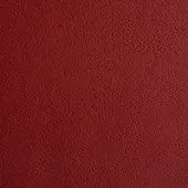 Red leather texture sample with granulated surface, displaying a dense pattern of fine lines and subtle tonal variations in color.