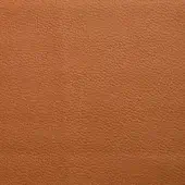 Leather texture sample “l48” from Bonaldo’s “capri” collection, warm brown, matte finish, dense pebbled grain, even lighting.