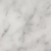Carrara marble texture with white base and irregular grey veining, polished smooth surface, cool neutral tone, natural stone pattern.