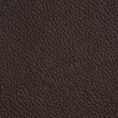 Dark brown quilted leather texture, Cattelan Italia 891 testa di moro 64, featuring a dense diamond pattern and matte finish.