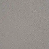 Light gray pebbled leather texture with fine-grained, rounded bumps and a matte finish, displaying subtle shading and dimensional depth.