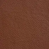 Brown leather texture with a dense, pebbled grain and subtle tonal variations, displaying a consistent, natural finish.