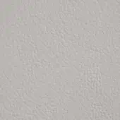 Light gray pebbled leather texture, full-grain with irregular bumps and matte finish, showcasing a soft, pliable quality and cool tone.