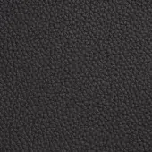 Dark gray leather texture with a dense, repeating pattern of small raised nodules and a matte, natural grain finish.