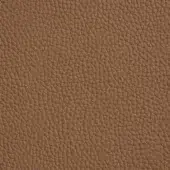 Cattelan Italia Soft Leather texture, biscotto shade 981, model 1661, displaying a dense, irregular grain and warm, medium brown tonal variations.