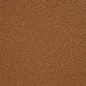 Cognac leather texture with fine wrinkles, displaying a consistent color and smooth surface, resembling full-grain material for upholstery.