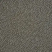Soft leather texture in argilla color 983, displaying a dense grain with irregular bumps and a matte, earthy gray finish.