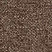 Fabric sample, warm brown and silver-grey, dense woven texture with grid pattern and matte finish; ditre italia adria 284.