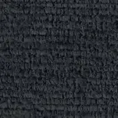 Dark gray looped pile fabric texture with dense, nubby weave and consistent charcoal color, showing a compact, durable surface.