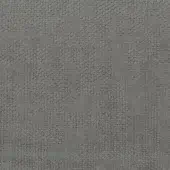 Woven gray fabric texture with a dense, granular surface and subtle mottled variations, exhibiting a compact, slightly rough feel.
