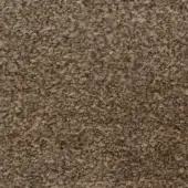 Ditre Italia fabric sample, warm brown, granular texture with beige and tan highlights, matte finish, irregular flake composition.