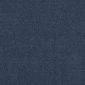 Navy blue fabric sample with dense granular texture, uneven surface, and subtle tonal variations, potentially for upholstery.