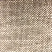 Woven fabric texture, muted taupe with beige and gold flecks, dense irregular pattern, tight looped weave, ditre italia martin 103 label.