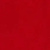 Red fabric swatch with dark speckles, matte finish, woven texture, and printed label reading "ditre italia > fabric (m) > maya > maya 000."