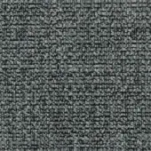 Woven fabric sample, muted gray tones, repeating pebble-like pattern; textured surface with subtle depth, identified as dittre italia pablo fabric.