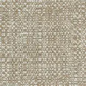 Beige and off-white textured fabric sample with irregular weave, displaying horizontal and vertical yarns; label reads “ditre italia pablo 50”.
