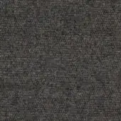 Dark charcoal gray woven fabric texture with heathered brown and tan tones, exhibiting a nubby, irregular weave and matte finish.