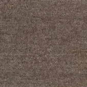 Ditre Italia fabric sample, brown heathered weave, dense texture with flecks; Pechino 338 collection, matte finish, uniform pattern.