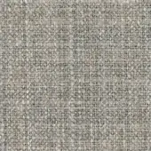 Woven fabric texture, muted gray and beige, irregular heathered pattern with visible knots, durable material, “ditre italia” label visible.