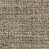 Woven textile sample, muted taupe and gray, irregular nubby texture with vertical lines; “time 029” from ditre italia’s “time” collection.