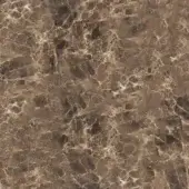 Dark emperador marble texture, ditre italia “ma01”, displays warm brown with cream, beige, and gray veining in a polished, organic pattern.
