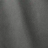 Dark gray leather texture, pebbled grain with diagonal crease, matte finish, “Polar 204” by ditre italia, showcasing natural variations.