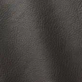Dark gray leather texture sample, “Polar 211” by ditre italia, featuring a dense, granular pattern and matte finish.