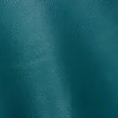 Teal full-grain leather texture sample, exhibiting a granular pattern and matte finish; Ditre Italia Polar 270 leather grade.