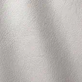 Light gray leather texture with a consistent pebbled grain, smooth polished finish, and uniform density for upholstery applications.