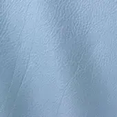 Light blue leather texture with a granular, pebble grain pattern, displaying matte finish and subtle tonal variations across a smooth surface.