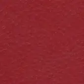 Red leather texture with organic grain, displaying “ditre italia > leather (top) > toronto > toronto 105” text, studio lighting.