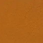 Orange dyed leather texture with irregular cracks and wrinkles, displaying a natural grain and subtle tonal variations in a diffused light.