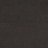 Dark gray woven fabric texture displays a plain weave with horizontal and vertical threads, creating a subtle grid pattern and matte finish.
