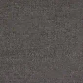 Woven fabric sample in muted gray tone displays a dense, heathered texture with a consistent grid pattern; textile identification text present.
